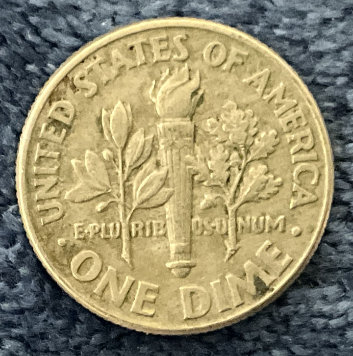 Dime 1991 Roosevelt D  coin collectible - Main Image 2