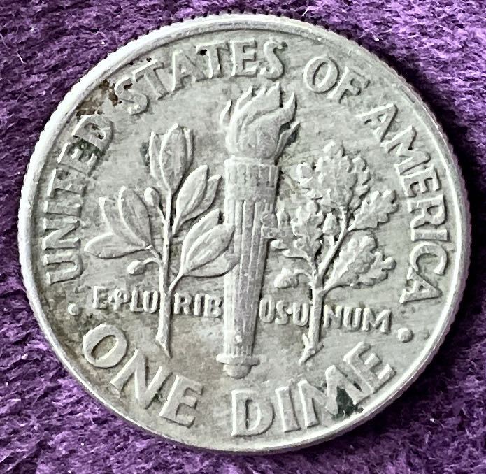 Dime 1991 Roosevelt D  coin collectible - Main Image 4