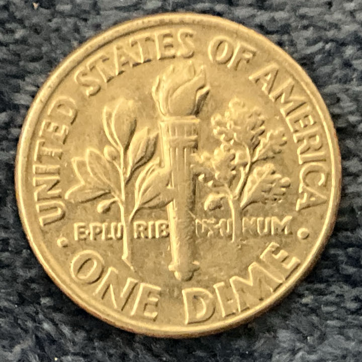 Dime 1991 Roosevelt D  coin collectible - Main Image 2