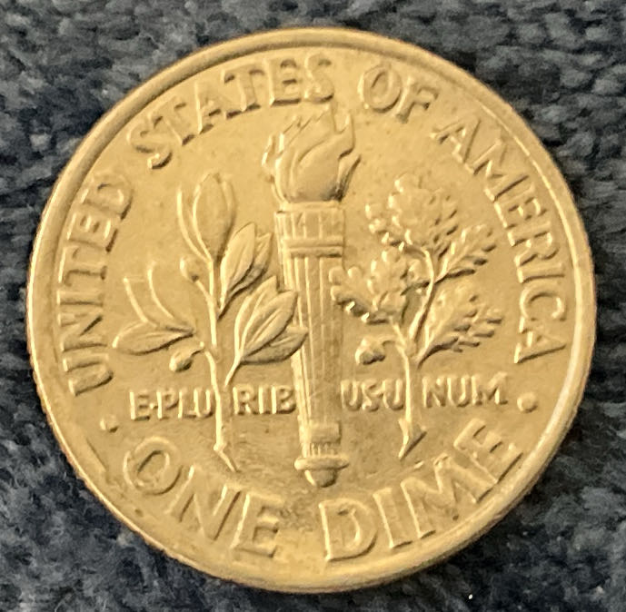 Dime 1992 D Roosevelt 1  coin collectible - Main Image 2