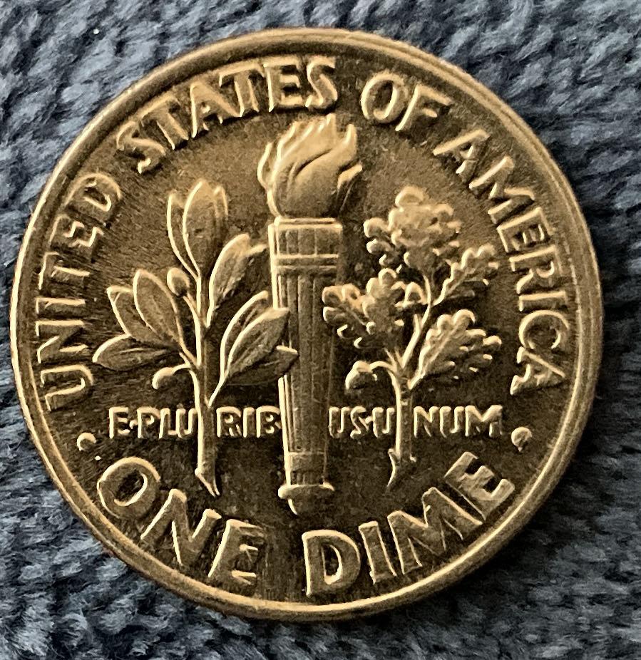 Dime 1994 D Roosevelt 3  coin collectible - Main Image 2