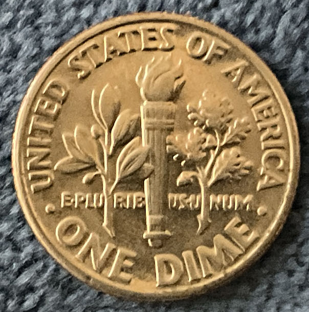 Dime 1995 D Roosevelt 1  coin collectible - Main Image 2