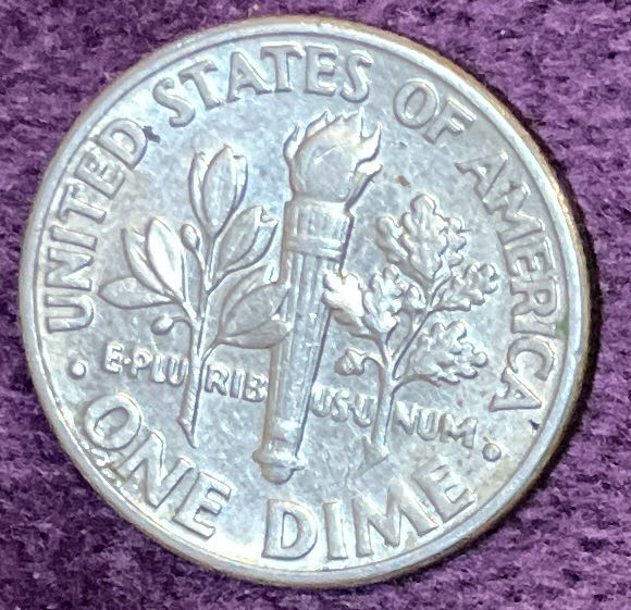 Dime 1995 D Roosevelt 1  coin collectible - Main Image 4