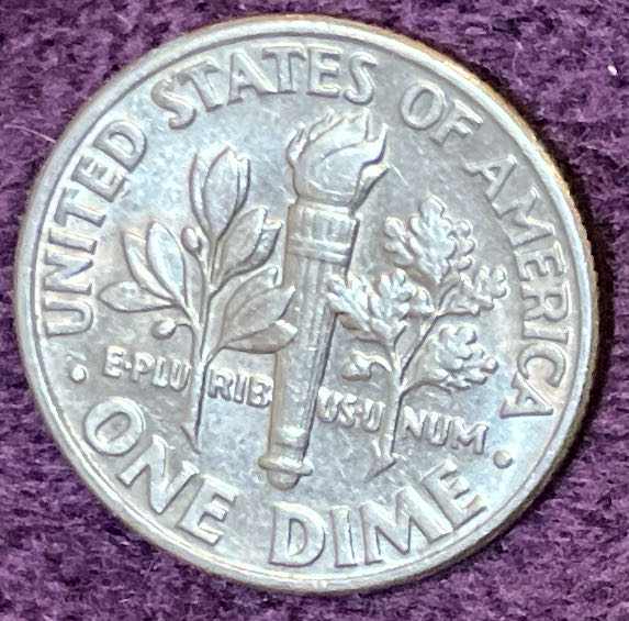 Dime 1995 D Roosevelt 2  coin collectible - Main Image 4
