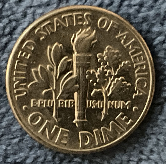 Dime 1995 D Roosevelt 3  coin collectible - Main Image 2