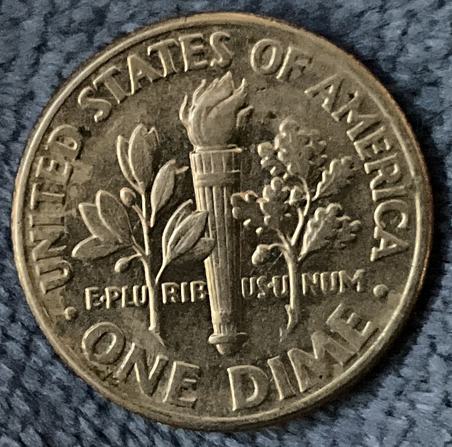 Dime 1995 D Roosevelt 4  coin collectible - Main Image 2