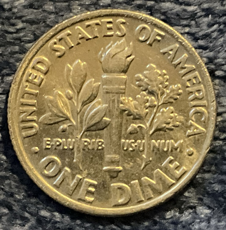 Dime 1996 P Roosevelt 3  coin collectible - Main Image 2