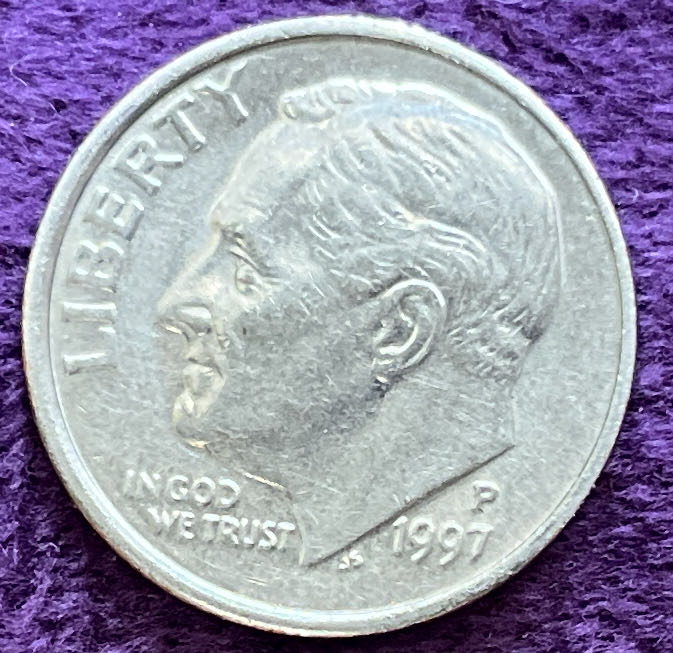 Dime 1997 P Roosevelt 1  coin collectible - Main Image 3