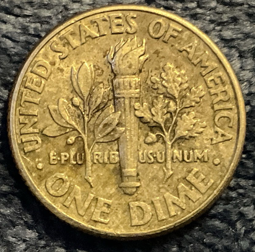 Dime 1997 D Roosevelt 3  coin collectible - Main Image 2