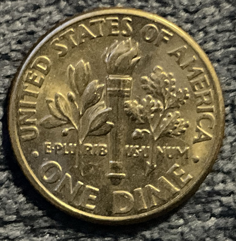 Dime 1998 D Roosevelt 2  coin collectible - Main Image 2