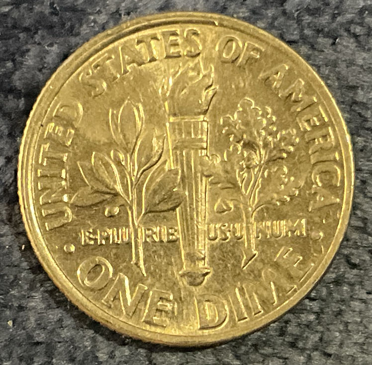 Dime 2000 P Roosevelt 2  coin collectible - Main Image 2