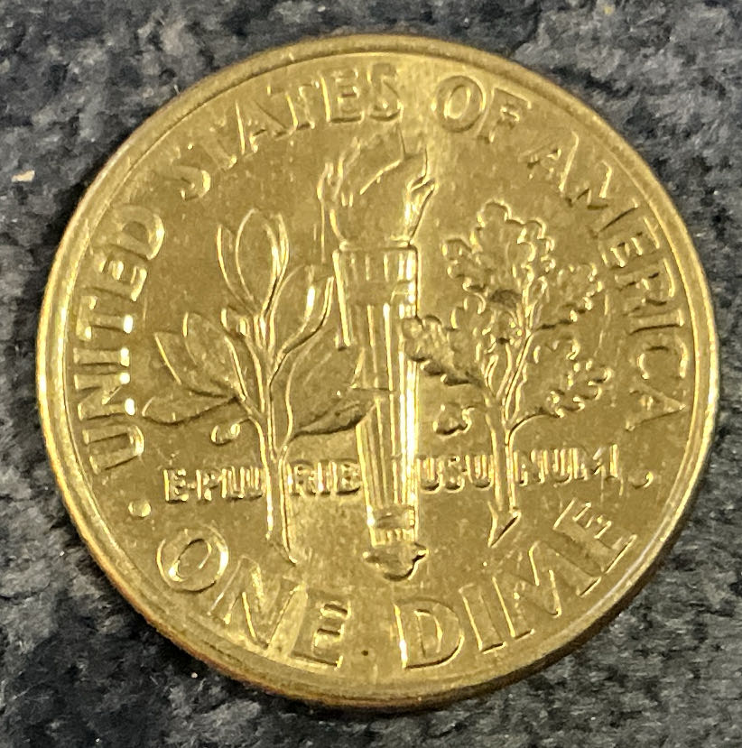 Dime 2000 P Roosevelt 3  coin collectible - Main Image 2