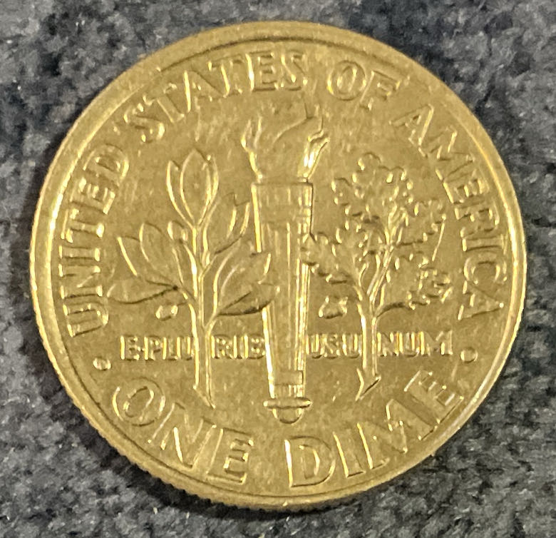 Dime 2001 P Roosevelt 1  coin collectible - Main Image 2