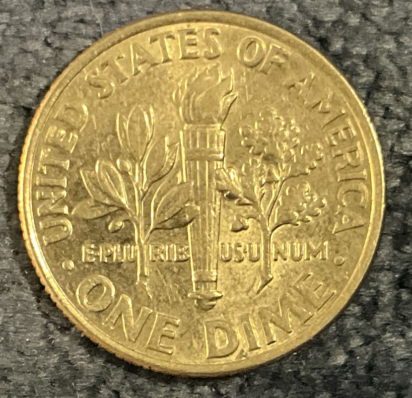 Dime 2002 D Roosevelt 5  coin collectible - Main Image 2