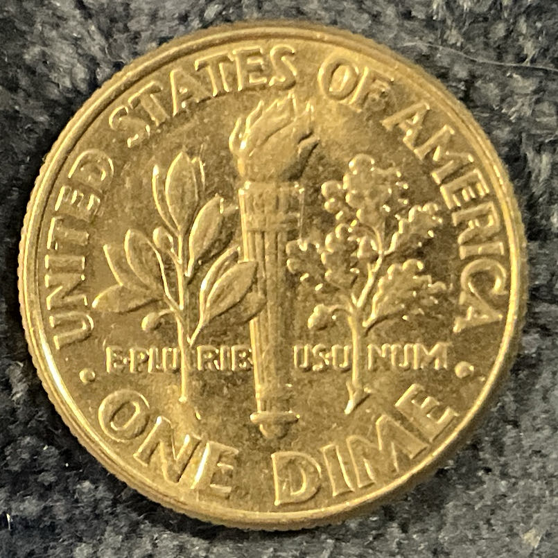 Dime 2002 D Roosevelt 6  coin collectible - Main Image 2