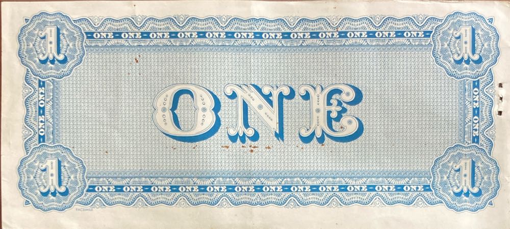 One Dollar ( The Confederate States Of America)  coin collectible - Main Image 2