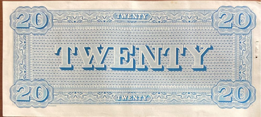 Twenty Dollars (The Confederate States Of America)  coin collectible - Main Image 2