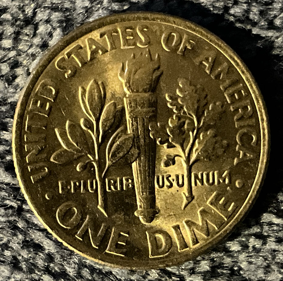 Dime 2008 D Roosevelt 3  coin collectible - Main Image 2