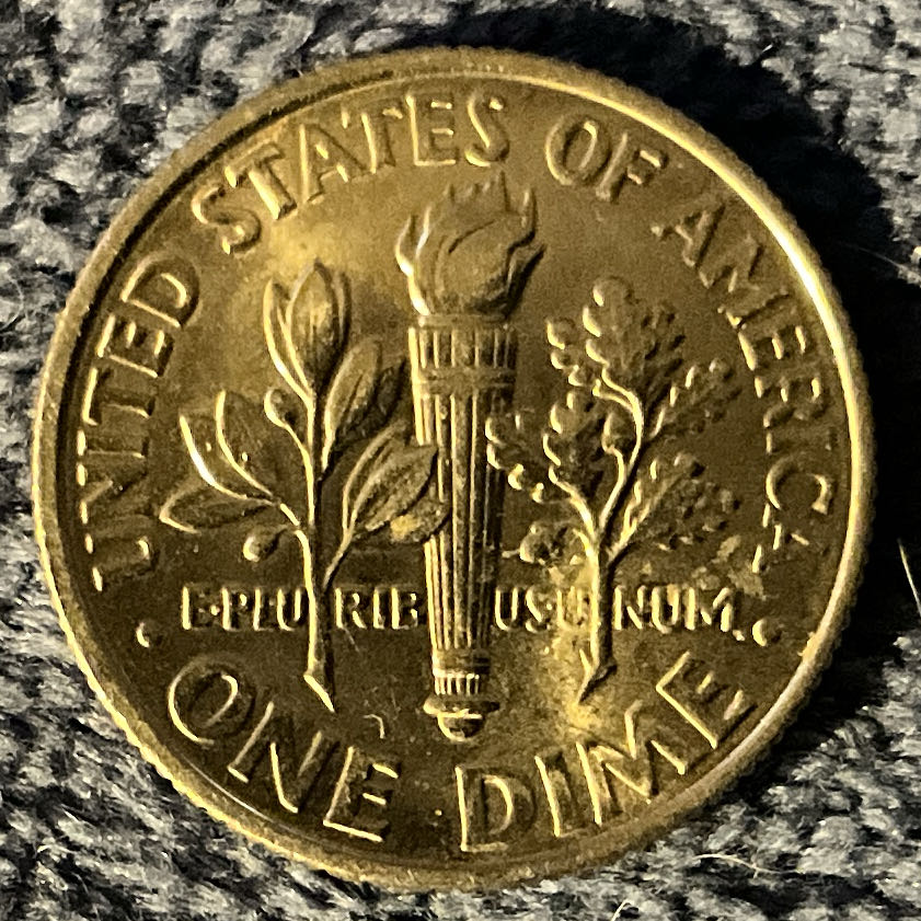 Dime 2011 D Roosevelt 2  coin collectible - Main Image 2