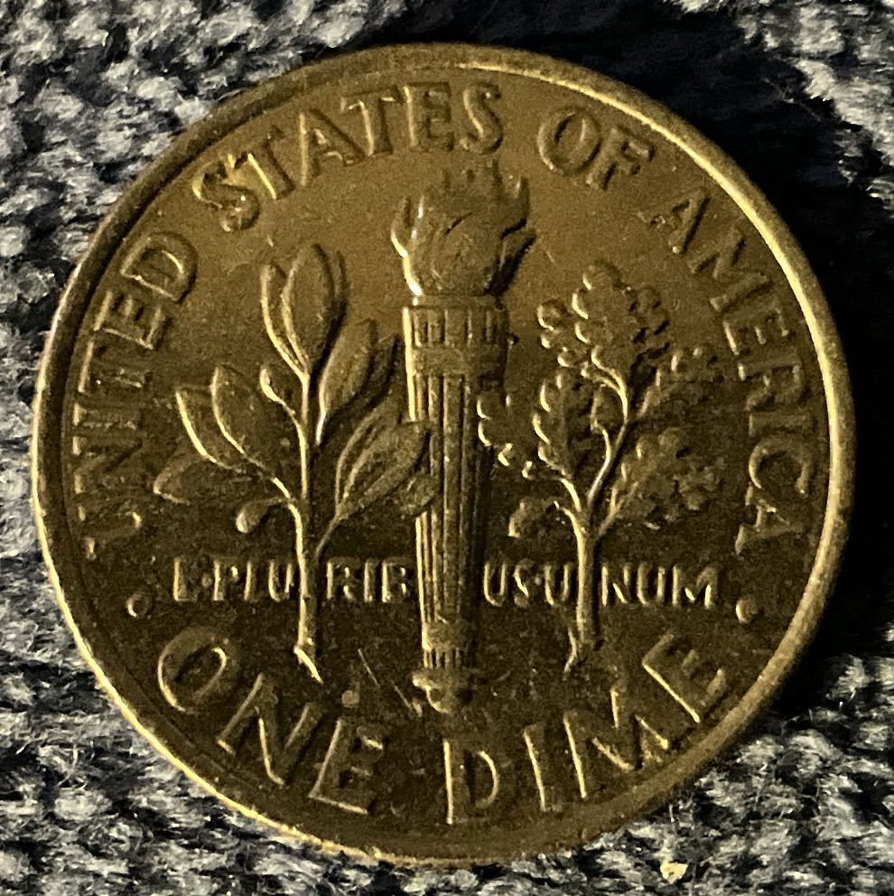 Dime 2012 D Roosevelt 5  coin collectible - Main Image 2