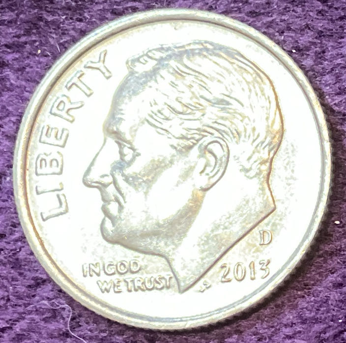Dime 2013 D Roosevelt 2  coin collectible - Main Image 3