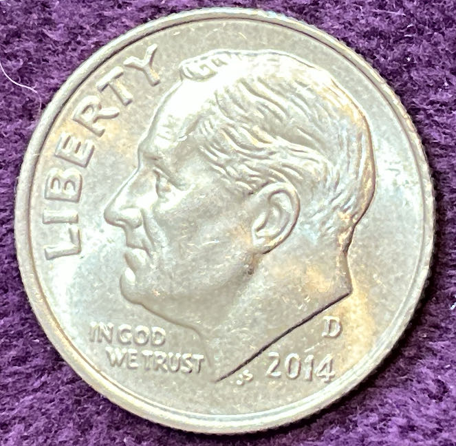 Dime 2014 D Roosevelt 6  coin collectible - Main Image 3