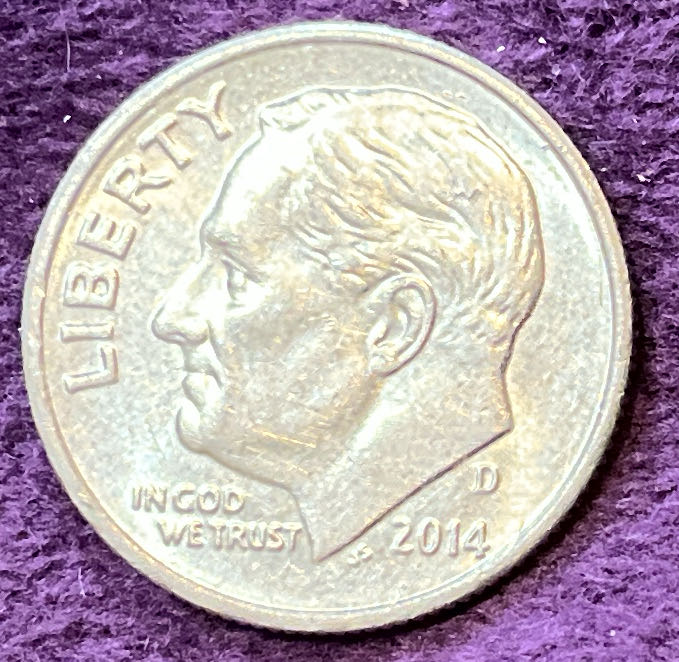 Dime 2014 D Roosevelt 8  coin collectible - Main Image 3