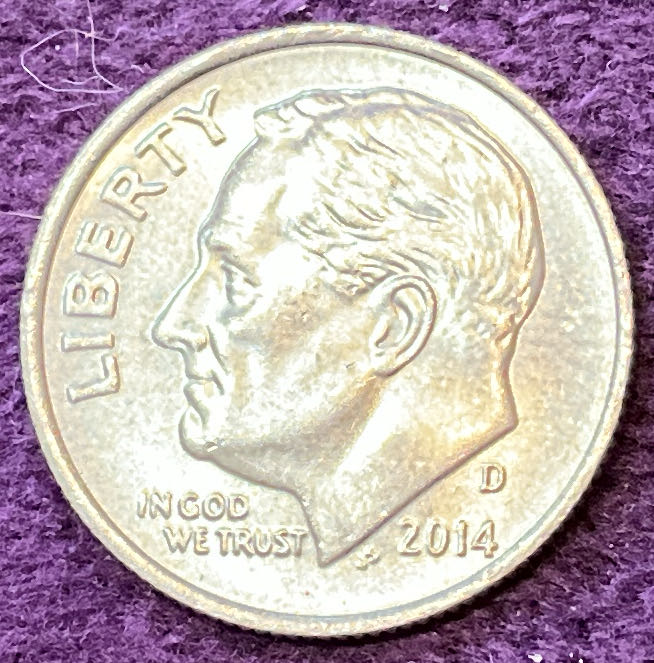 Dime 2014 D Roosevelt 10  coin collectible - Main Image 3