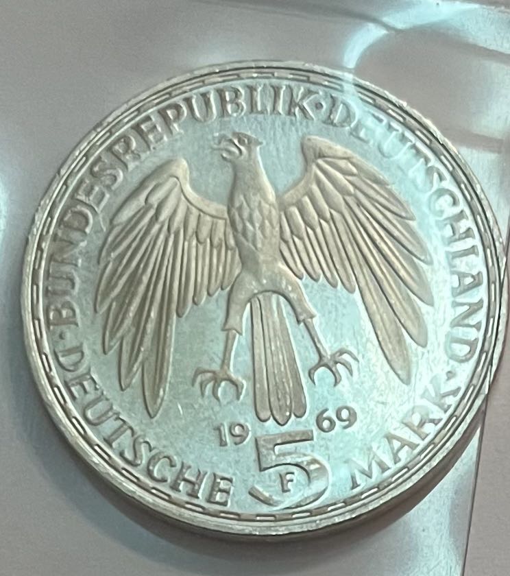 5 Mark 1969 Gerardus Mercator  coin collectible - Main Image 2