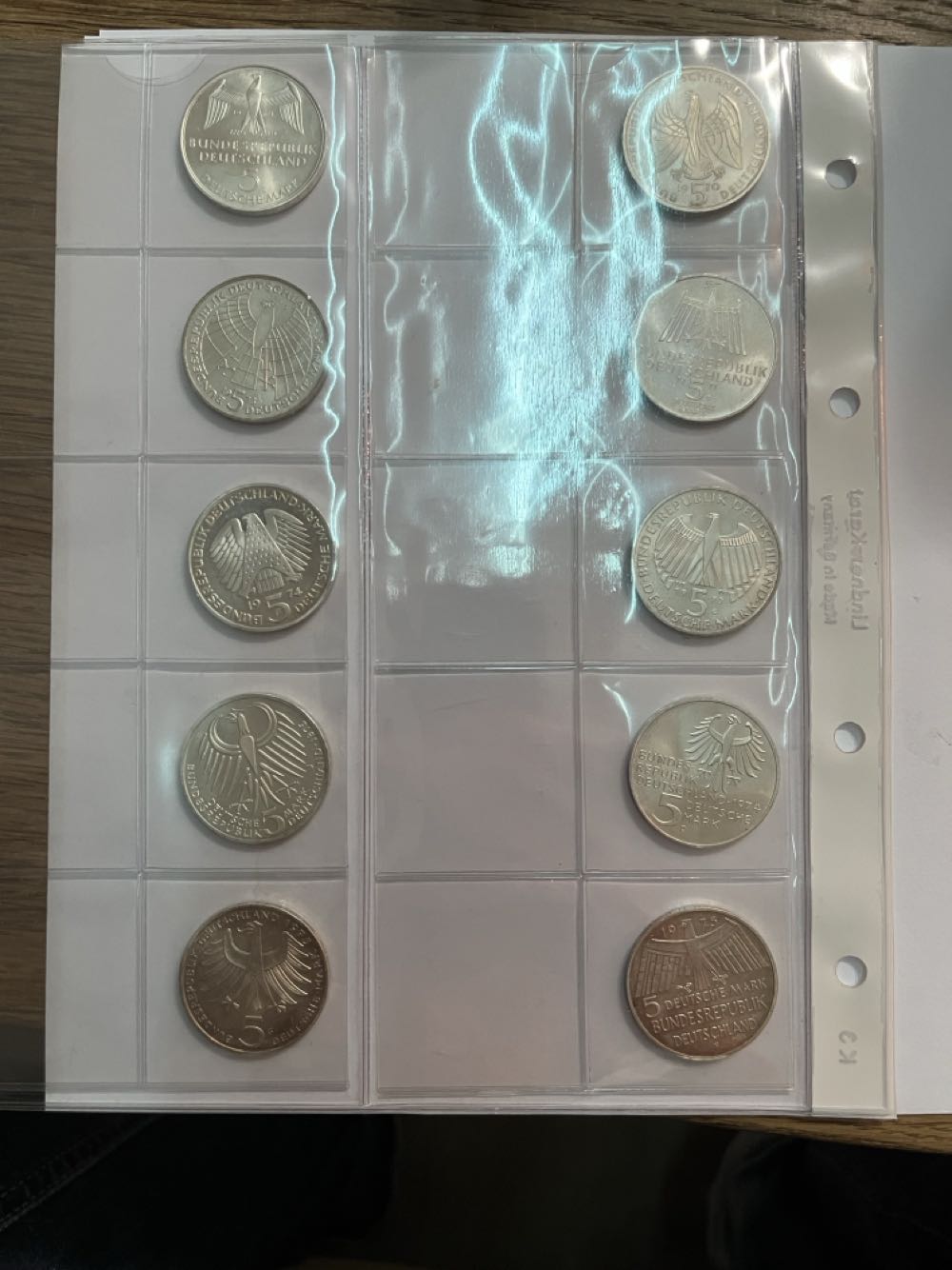 5 Mark 1971 Albrecht Dürer  coin collectible - Main Image 2