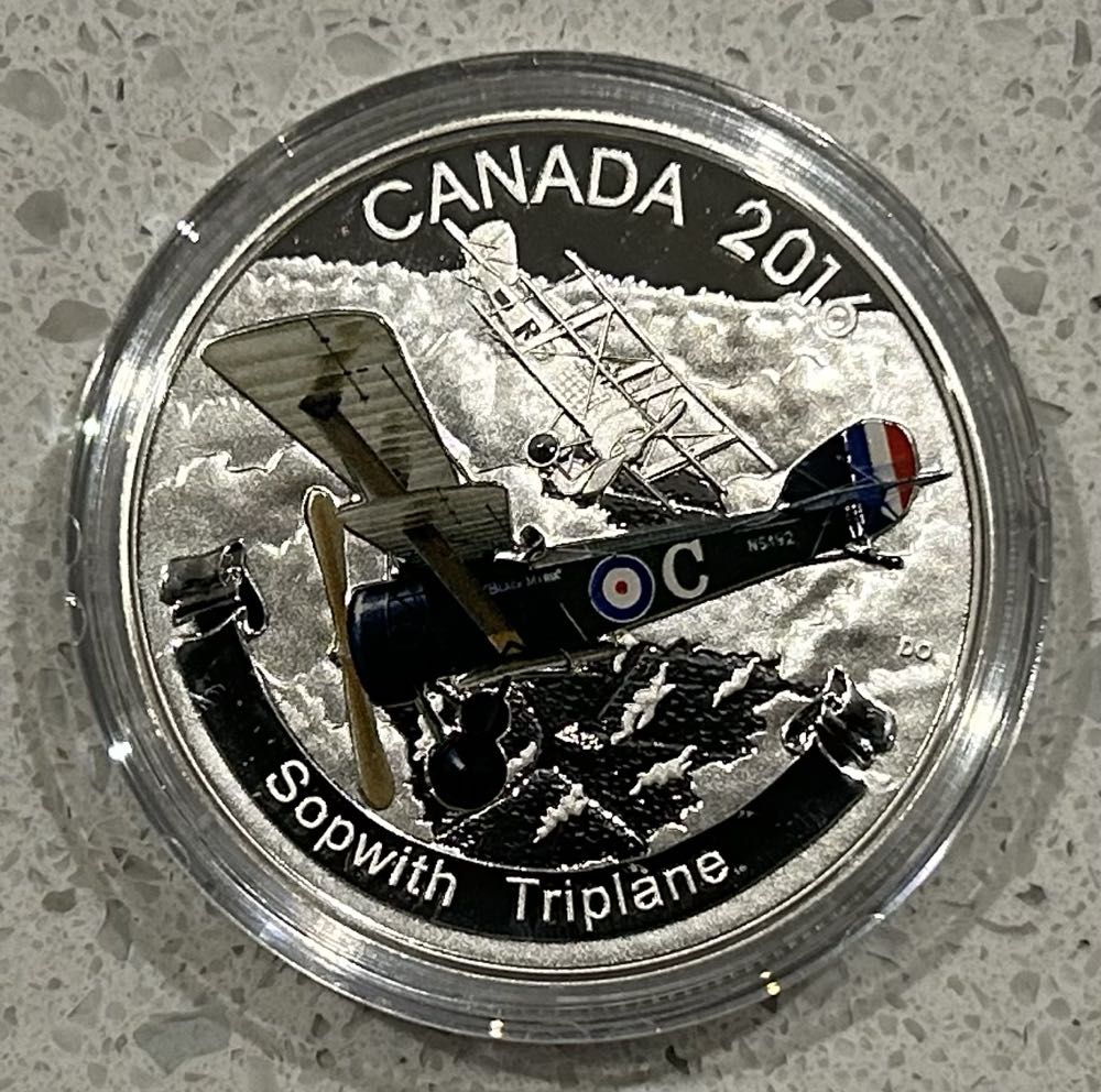 2016 Canadian - Aircraft Of The First World War  coin collectible - Main Image 3