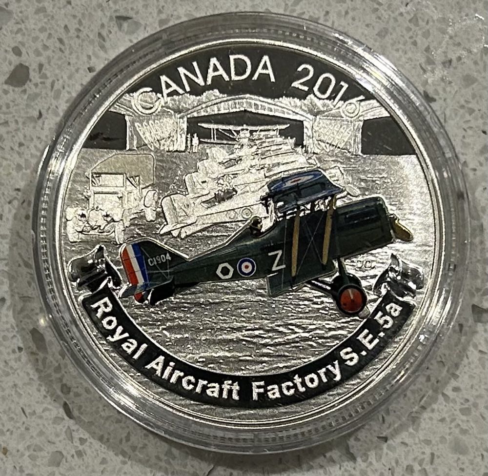 2016 Canadian - Aircraft Of The First World War  coin collectible - Main Image 4