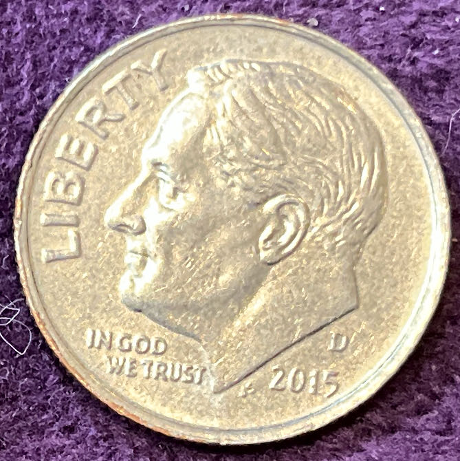 Dime 2015 D Roosevelt 6  coin collectible - Main Image 3