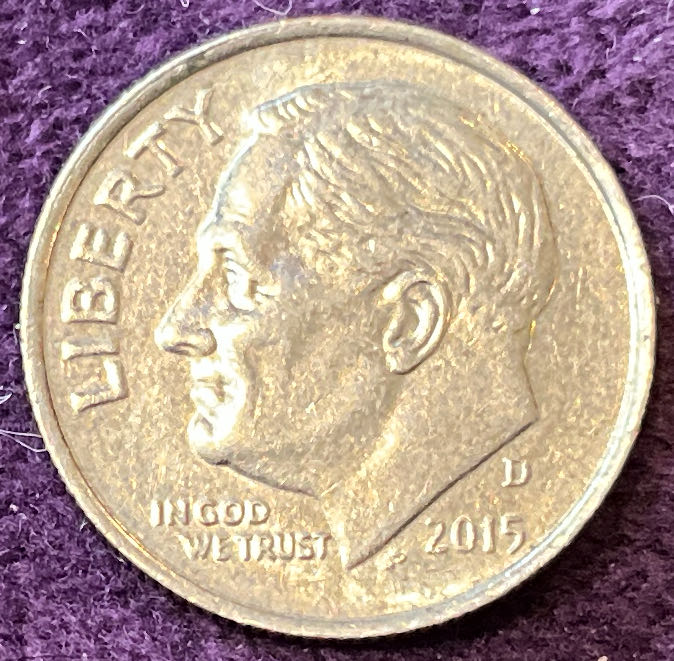 Dime 2015 D Roosevelt 8  coin collectible - Main Image 3