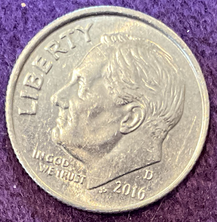 Dime 2016 D Roosevelt 2  coin collectible - Main Image 3