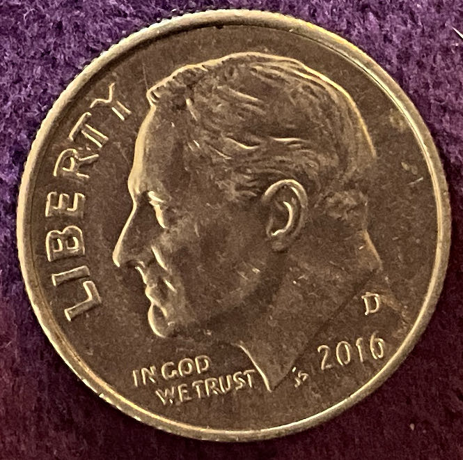 Dime 2016 D Roosevelt 6  coin collectible - Main Image 4