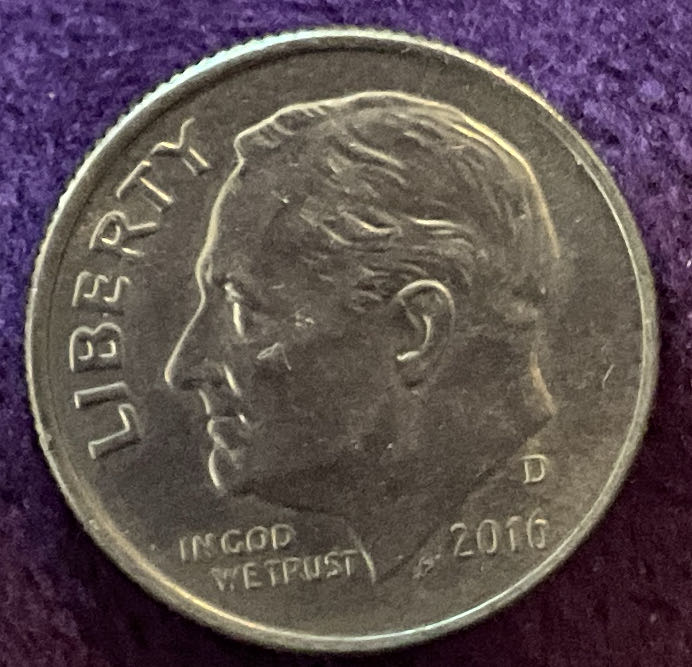 Dime 2016 D Roosevelt 8  coin collectible - Main Image 3