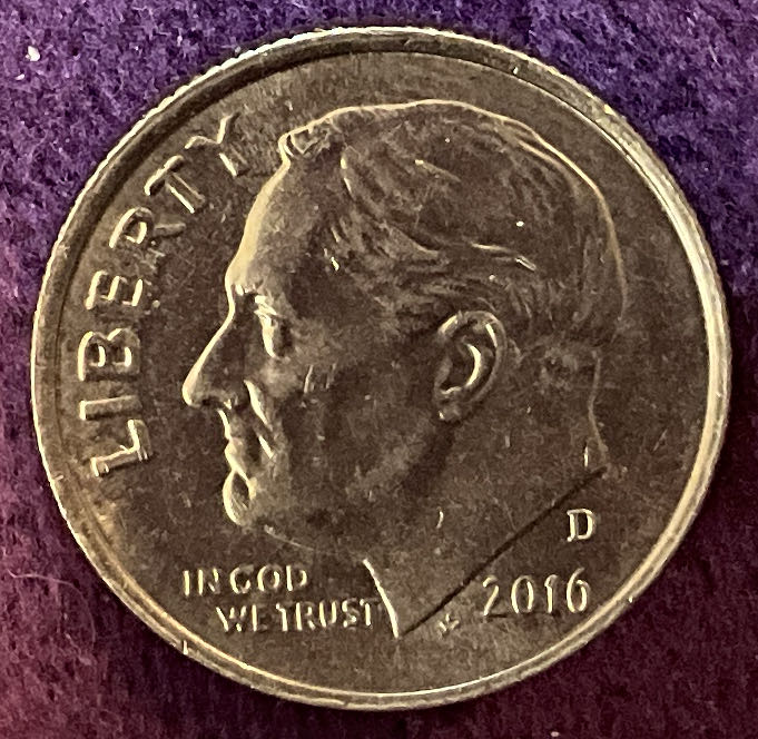 Dime 2016 D Roosevelt 9  coin collectible - Main Image 3