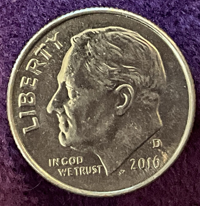 Dime 2016 D Roosevelt 13  coin collectible - Main Image 3