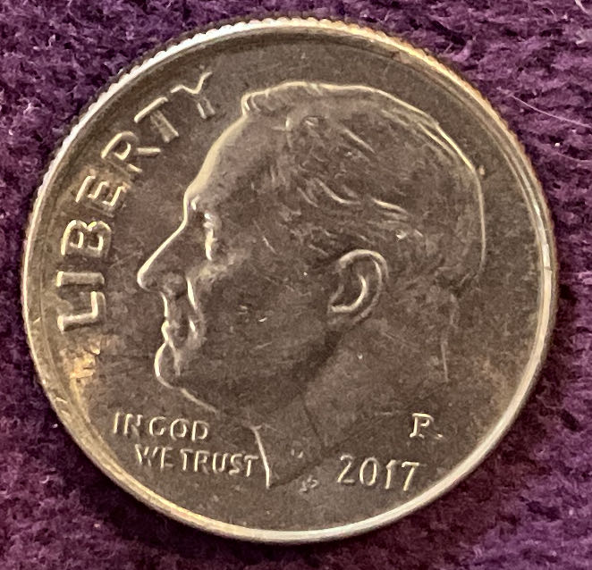 Dime 2017 P Roosevelt 1  coin collectible - Main Image 3