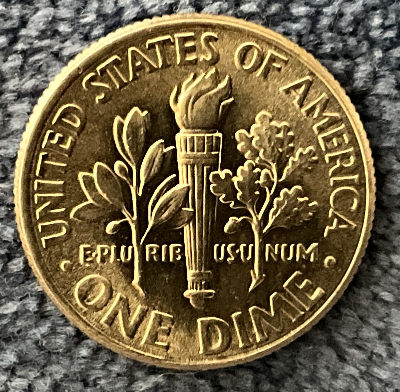 Dime 2017 D Roosevelt 7  coin collectible - Main Image 2