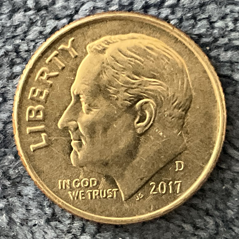 Dime 1991 Roosevelt P 2