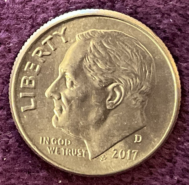 Dime 2017 D Roosevelt 13  coin collectible - Main Image 3