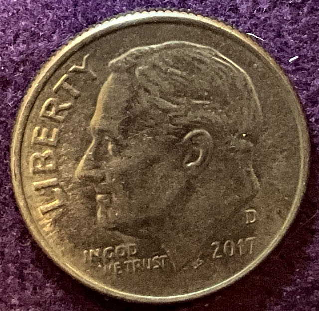 Dime 2017 D Roosevelt 15  coin collectible - Main Image 3