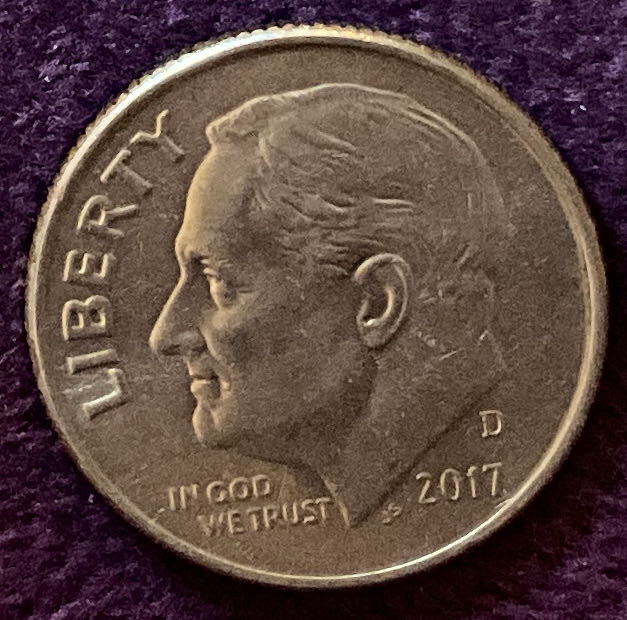 Dime 2017 D Roosevelt 17  coin collectible - Main Image 3