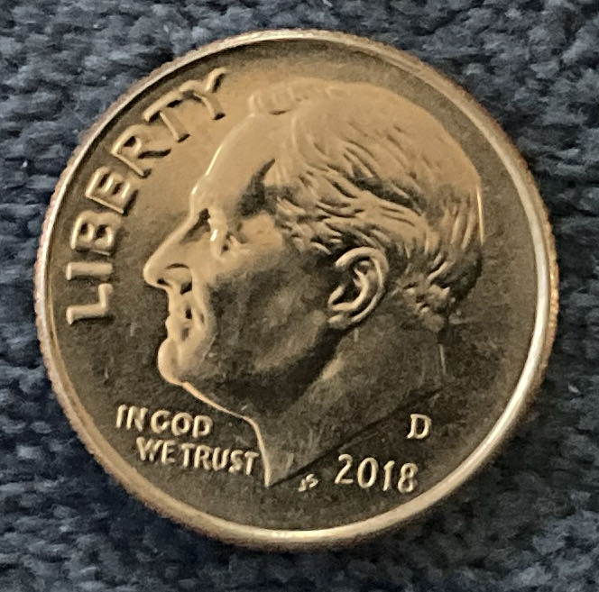 Dime 2021 D Roosevelt 9