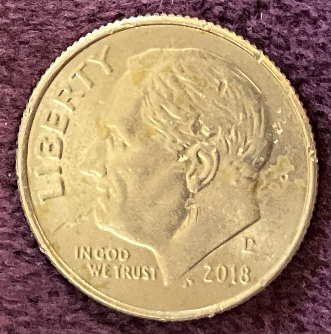 Dime 2018 D Roosevelt 8  coin collectible - Main Image 3