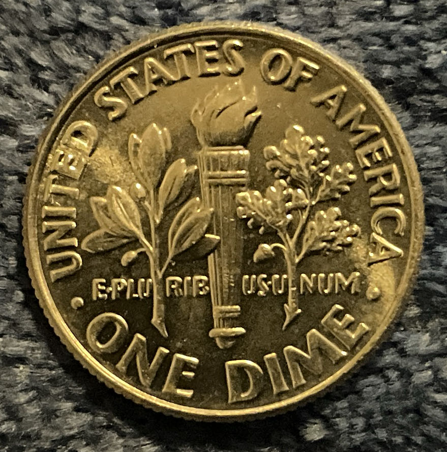 Dime 2018 D Roosevelt 15  coin collectible - Main Image 2