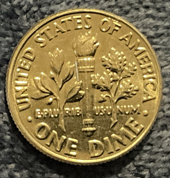 Dime 2018 D Roosevelt 19  coin collectible - Main Image 2