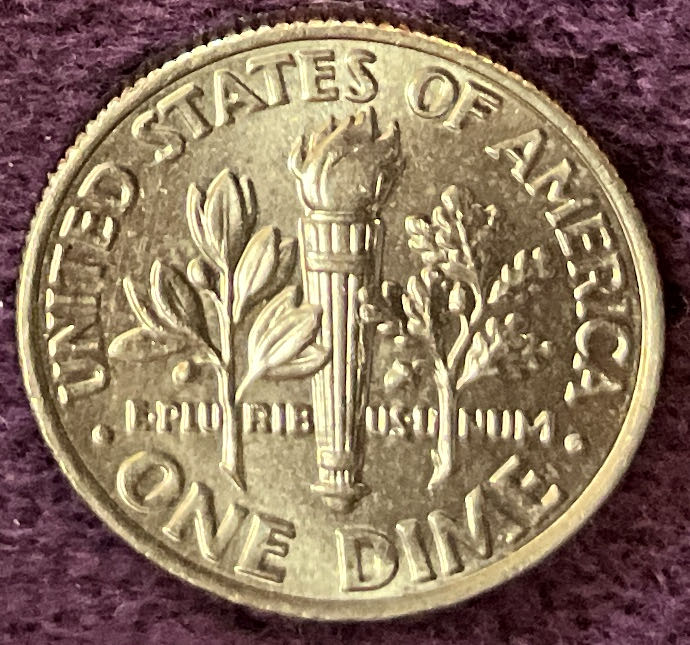 Dime 2019 D Roosevelt 1  coin collectible - Main Image 4